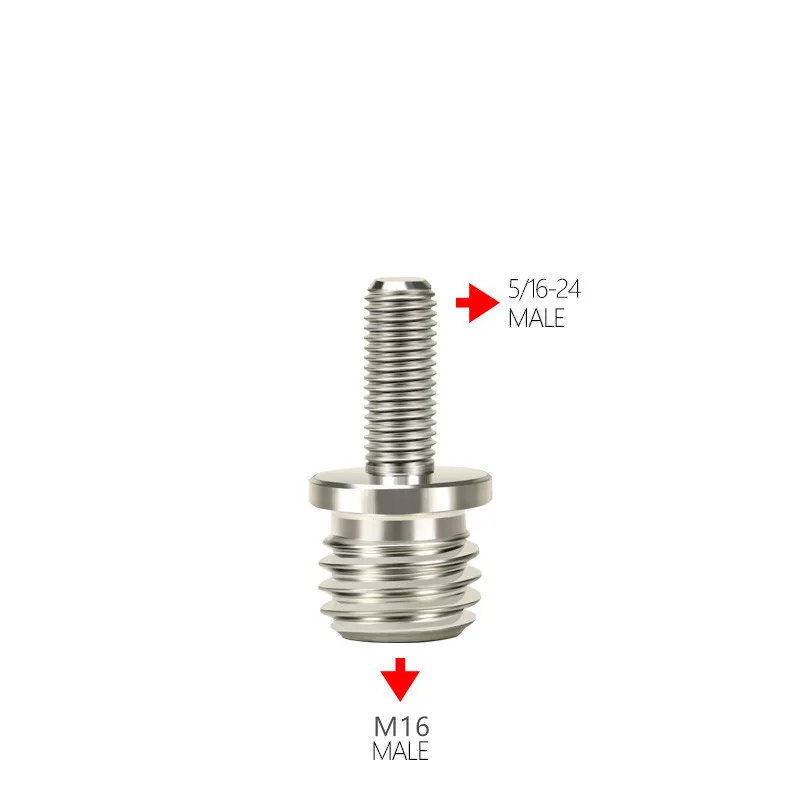 SPTA 1Pc Drill Aapter Thread For Polishing spindle nut Loop Backer Plate Backing Pad Polisher 5/8 11 M14 5/16 24 Thread Buffer - Цвет: M16 change to 516-24