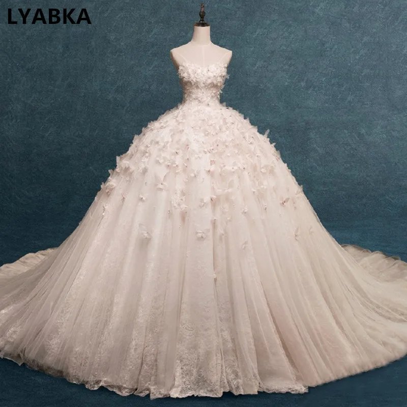 Sweetheart Wedding Dress Real Photo Robe De Mariee Custom Made Wedding