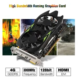 GTX750TI DDR5 4 Гб 128Bit 3000 МГц HDMI Графика карты игровой видеокарты EM88