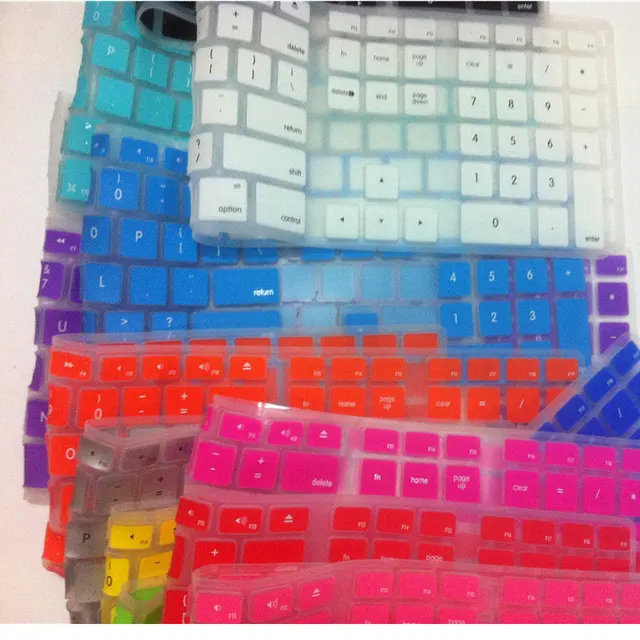 Silicone Keyboard Cover Skin Computer Desktop Color Protector with a Numeric Stickers Keypads for Apple iMac G5/G6 MB110LL/A Silicone Keyboard Cover Skin Computer Desktop Color Protector with a Numeric Stickers Keypads for Apple iMac G5/G6 MB110LL/A