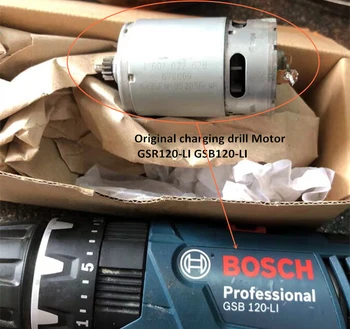 

Original lithium battery charging drill accessories DC Motor GSR120-LI GSB120-LI DC 12V 13T gear -8520SF
