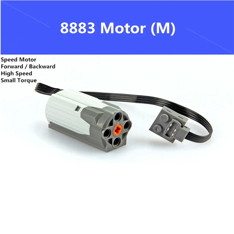 

Legoing Power Functions Technic Motor Battery Box Legoingly 8883 M-Motors IR Remote Control Signal Receiver Switch LED Light