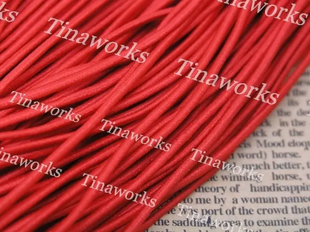 

Sales promotion!!! FREE SHIPPING 65 Meters Brown Shock Cord Stretch Elastic Cord Beading Cord 1.2MM