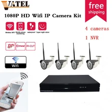 720 P/960 SONY323 P Беспроводной wi-fi системы Пуля Водонепроницаемый безопасности Wi-Fi Ip-камера 8-КАНАЛЬНЫЙ 1080 P NVR комплект P2P ONVIF Системы ВИДЕОНАБЛЮДЕНИЯ