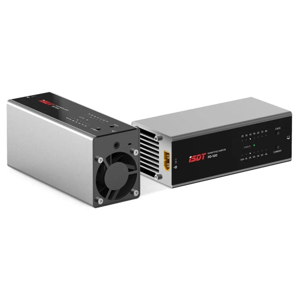 

FD-100 80W 6A Smart Control Discharger for 2S-8S Lipo Battery for RC Models User Charging XT60 Port Charger