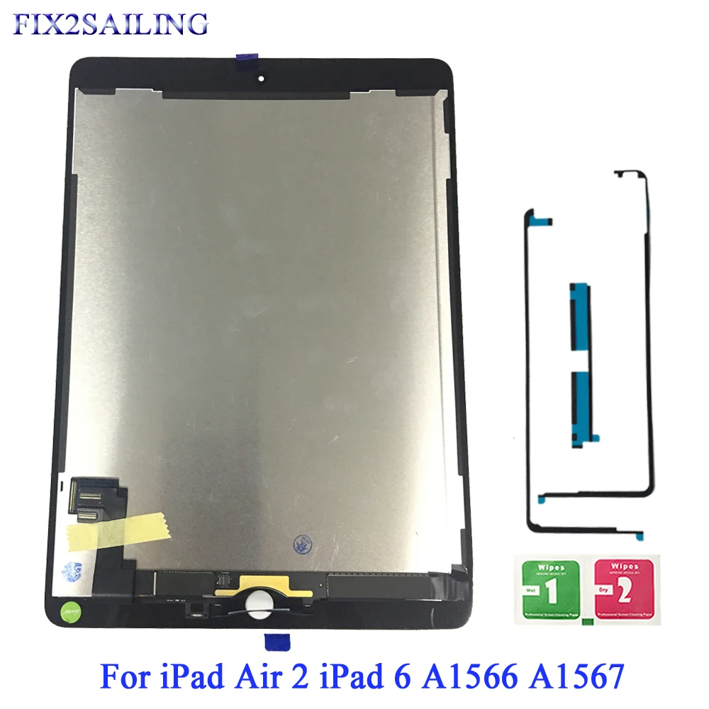 For iPad Air 2 A1566 A1567 LCD Display Touch Screen Digitizer Assembly Panel NEW