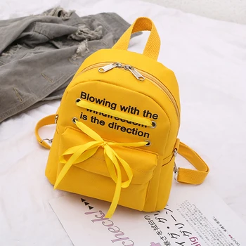 

New Fashion Women Girls Nylon Mini Backpack Travel School Backpack Rucksack