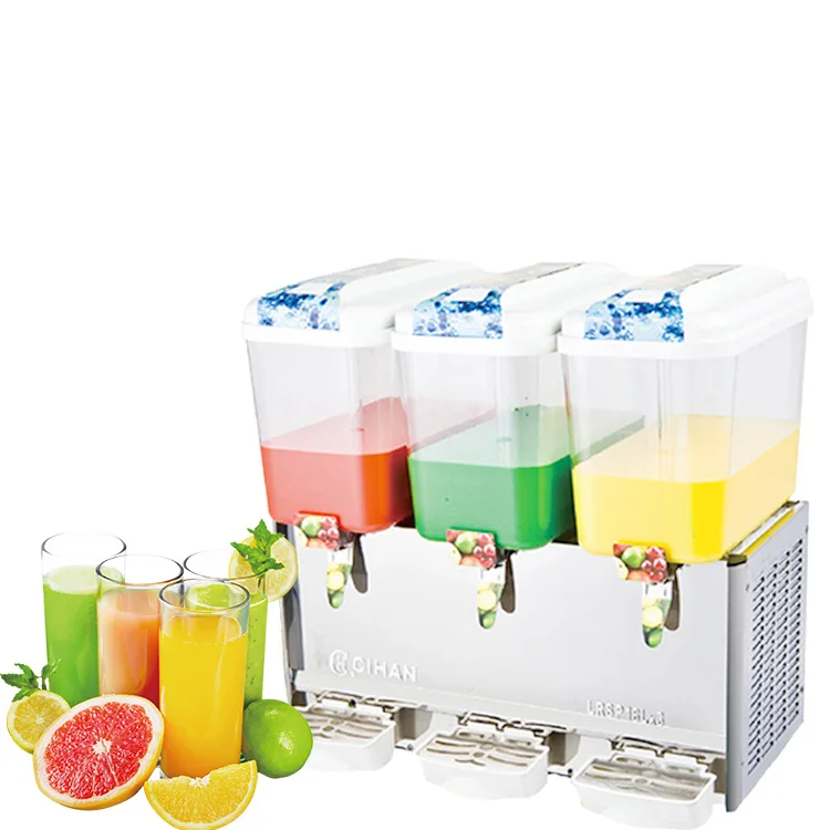 12-литровый трехцилиндровая соковыжималка горячей и холодной двухтемпературный трехцилиндровая соковыжималка