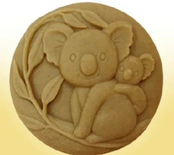 

ree shipping handmade soap silica gel mould candle soap mould silicone mold for DIY Koala
