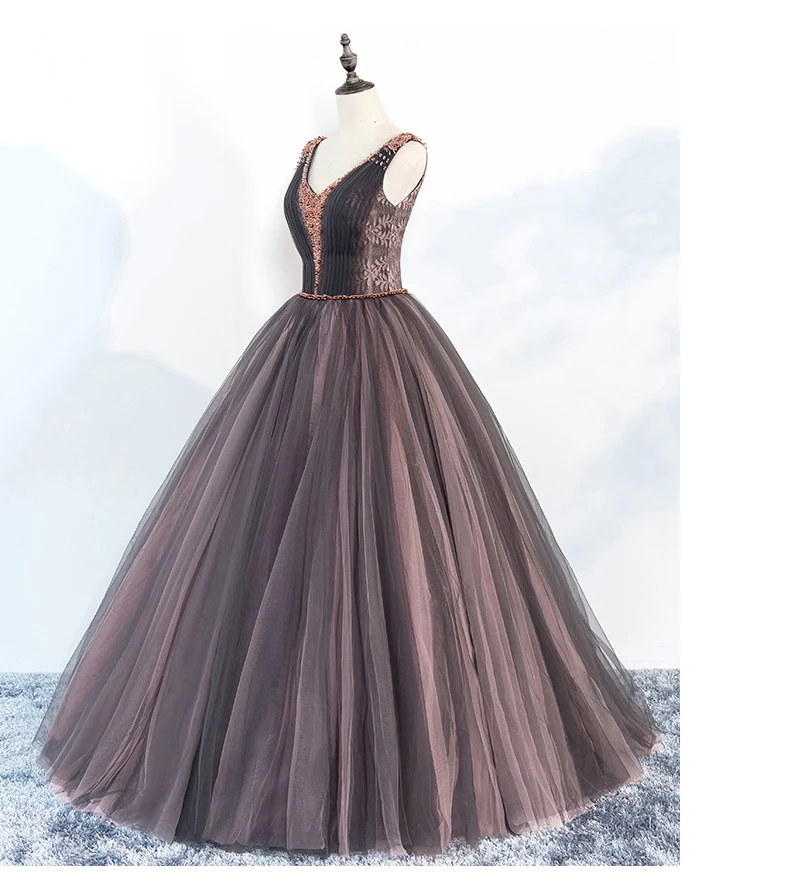 Винтажное пышное платье очаровательное торжественное платье бальное ...