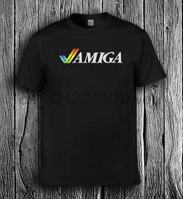 Мужская футболка с логотипом Amiga Computer wo Мужская футболка