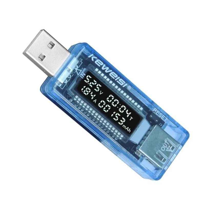 Вольтметр 8 в 1 USB тестер QC2.0 3,0 4-30 в электрическая мощность USB Емкость тестер напряжения измеритель тока монитор вольтметр Амперметр - Цвет: kws-v20