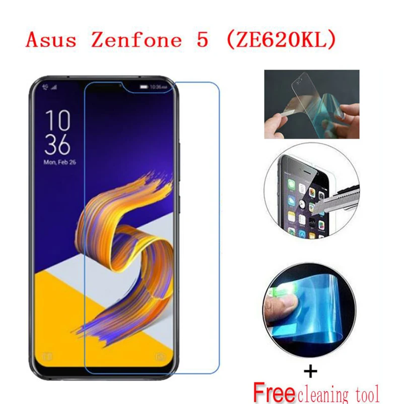 

2PCS Ultra-thin Nano-proof membrane film Screen Protector for ASUS ZenFone 5 lite 5Q 5Z ZE620KL ZC600KL [NOT Tempered GLASS]