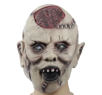 

1pc Halloween Masquerade Mask New Horror Skull Face Mask Silicone Horror Ghost Mask Halloween Party Cosplay Masks Supplies JR010