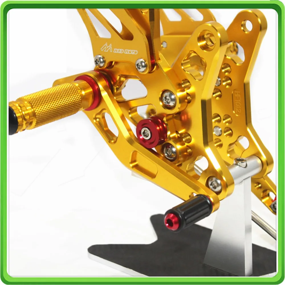 CNC Adjustable Rear Sets Rearset Footrest Foot Rest Pegs for Suzuki SV650 SV650S 2016 2017 2018 (43)