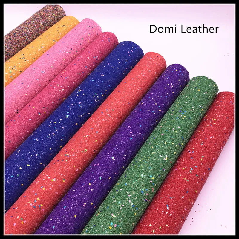 chunky glitter fabric with glitter pieces (7)