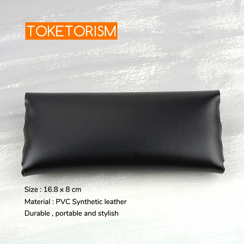 Toketorism portable and stylish soft glasses bags durable sunglasses cases for unisex B7