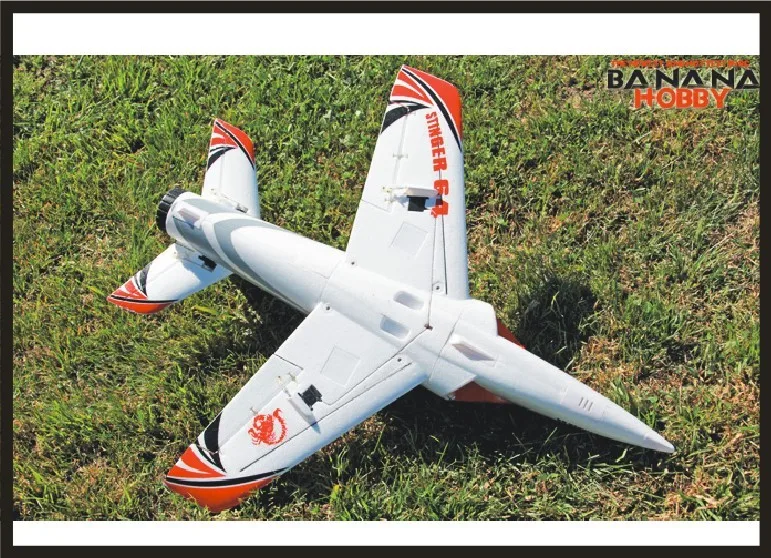 Conjunto de Kit Avião Modelo Hobby Brinquedo Winspan 700mm 64 mm Edf Stinger Esporte Jet Pnp Conjunto ou Epo - rc 8 Epo avião rc avião rc modelo hobby
