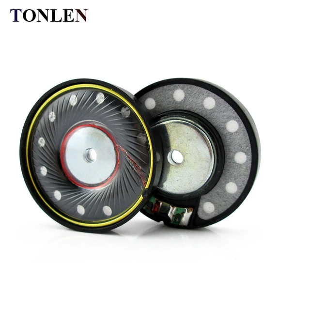 Best Price TONLEN 2PCS 40mm Headset Earphone Headphone Speaker 0.1W 32 ohm Stereo HIFI Subwoofer Bluetooth Computer Headphone Accessories Best Price TONLEN 2PCS 40mm Headset Earphone Headphone Speaker 0.1W 32 ohm Stereo HIFI Subwoofer Bluetooth Computer Headphone Accessories
