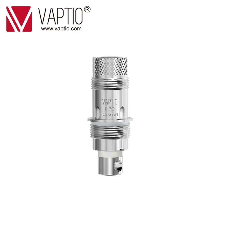 Испарителя электронных сигарет Vaptio Cosmo C1/C2 катушки глава Fit Vape испаритель 10-15 W/15-23 Вт катушка для вейпинга испарителя 1.6ohm (MTL)/0.7ohm