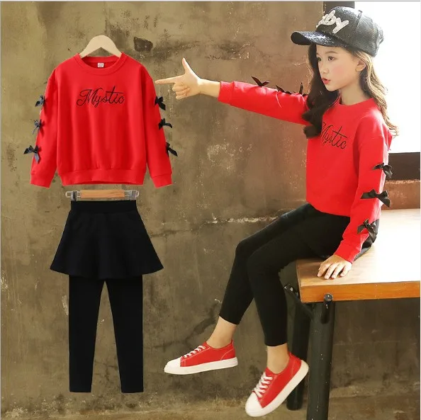 Новый весенне летний комплект одежды футболка с круглым вырезом и длинными