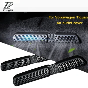 

ZD 2pcs For Volkswagen Tiguan 2 VW Toruan MK2 Car Seat Air Conditioner Air Outlet Protective Cover For Tiguan 2017 2016 2018
