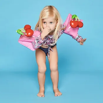 

Cute Animal Shape Inflatable Arm Float For Baby Girls Boys Dual Airbag Safety Float Cuff Baby Kids Swimming Pool Accessories New