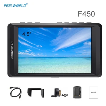 

Feelworld F450 4.5" lightweight portable hdmi monitor 1280x800 IPS field lcd screen for dslr crane video camera stabilizer