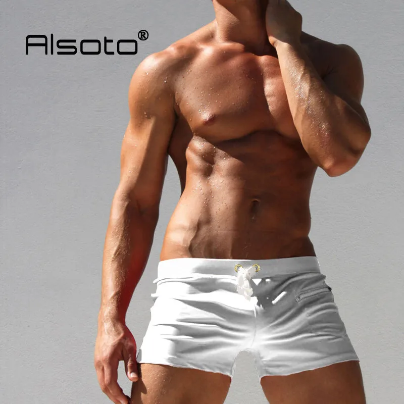 Men Swimming Trunks Swimsuit Beach Shorts men swimwear