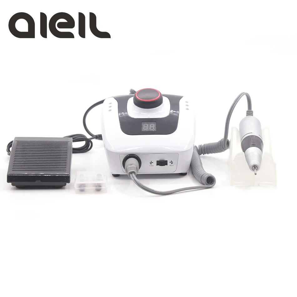 Online 30W Nagel Bohrer 35000 Maschine für Maniküre Gerät für Maniküre Maschine Set Bohrer für Nail art Elektrische Nagel Bohrer pediküre Bit