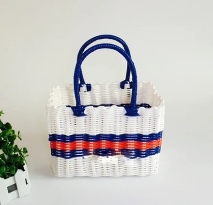 Bathroom Clothes Luandry Storage Plastic Basket 4HQD (4)