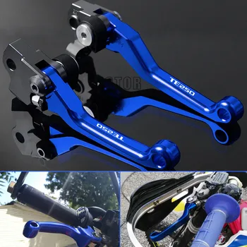 

CNC Aluminum Motorcycle For HUSQVARNA TE250 TE 250 2014-2016 2017 Printing Dirtbike Pit Dirt Bike Pivot Brake Clutch Levers