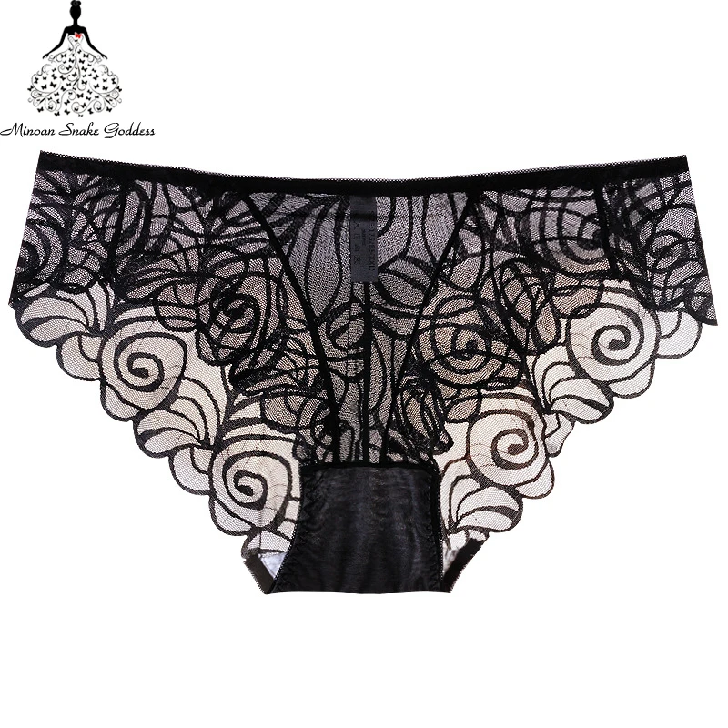 

Plus Size Women Panties XL XXL XXXL XXXXL Transparent Briefs Underwear Cotton Low Waist Sexy Lace Panties Comfort Lingerie