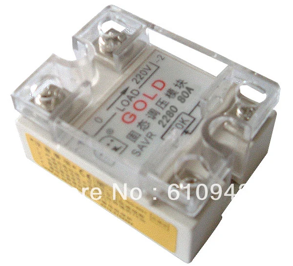 Manual adjust voltage regulator SAVR2280 80A 220VAC 470K use the