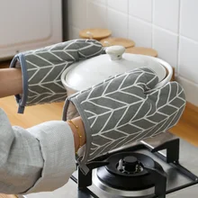 Прихватки для духовки огнеупорная теплоизоляция стойкая Нескользящая сковорода форма для выпечки барбекю теплоизоляционные Инструменты для выпечки