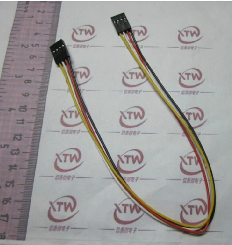 10pcs-4P-4P-female-to-female-two-headed-dupont-line-dupont-cable-30-cm-long-spacing