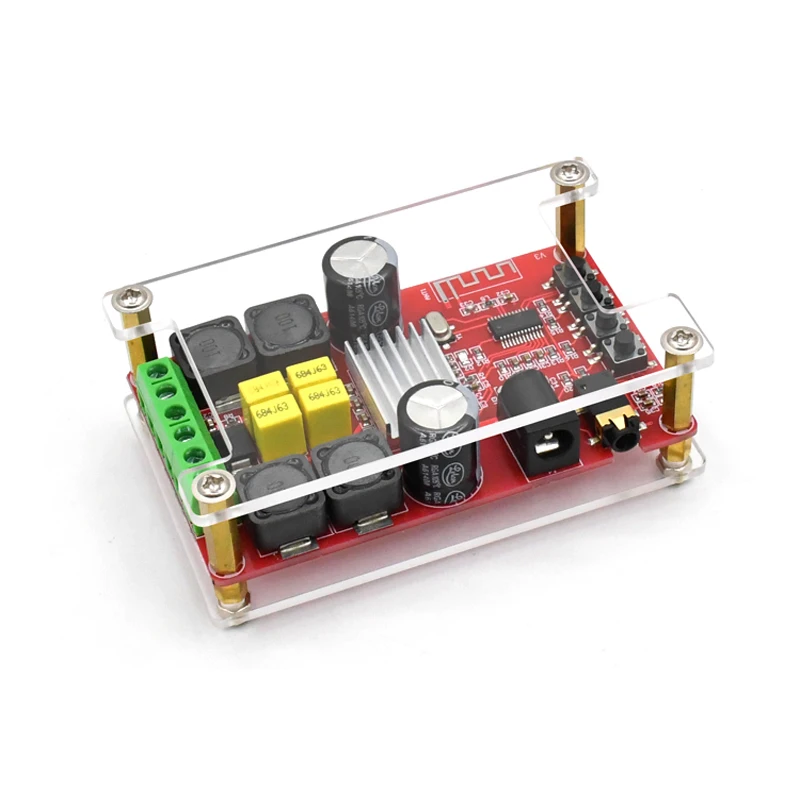Цифровой усилитель звука TPA3116D2 2*50 Вт Bluetooth 5 0 двухканальный стерео класса D TPA3116 с