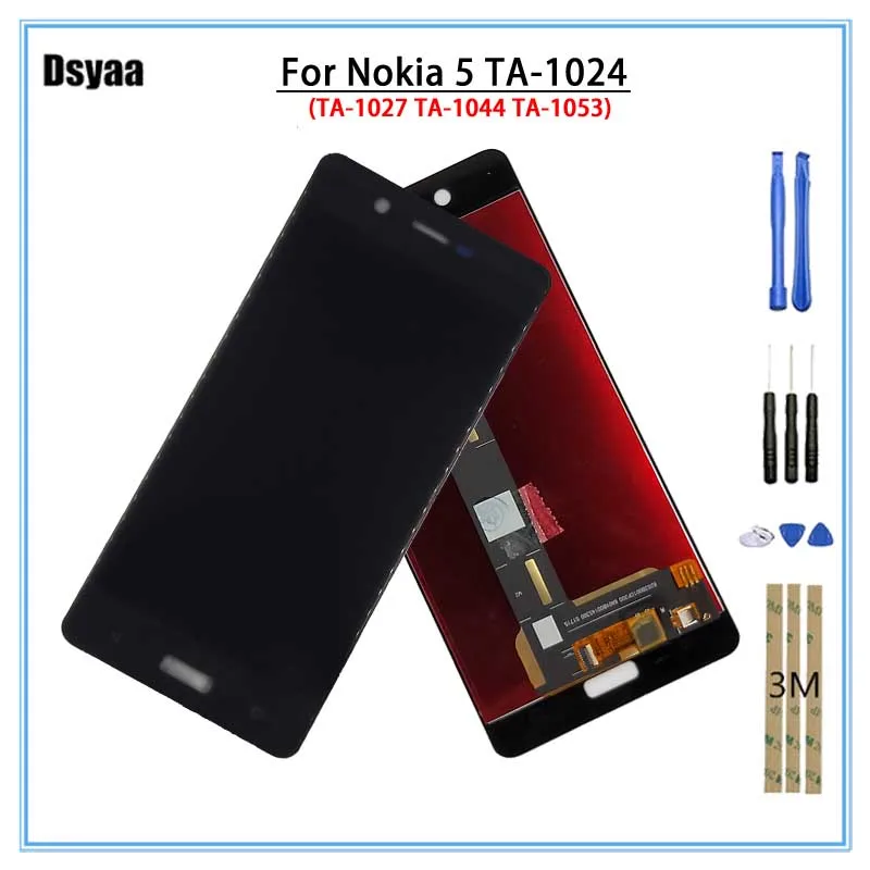 5 2 дюймовый ЖК дисплей для Nokia TA 1024 1027 1044 1053 сенсорный экран дигитайзер стекло