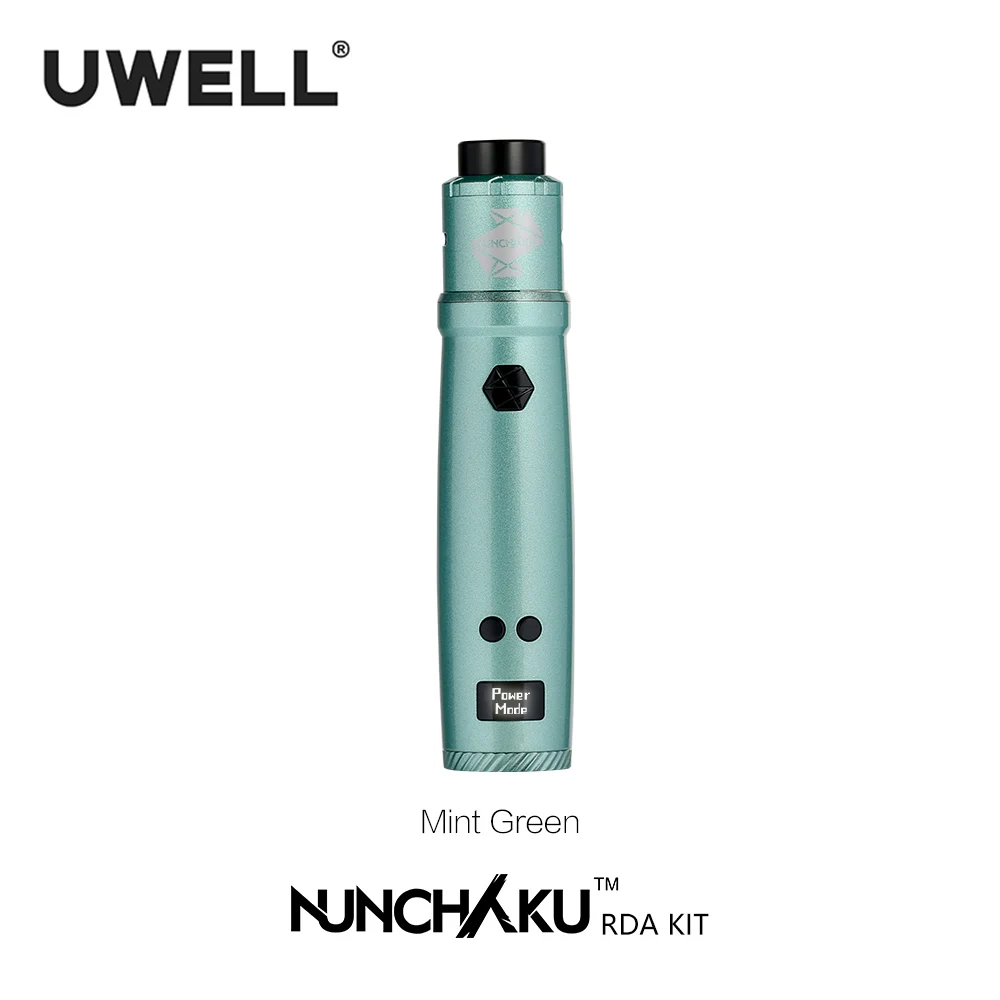 Uwell Nunchaku RDA Starter Kit 80W Powered by single 18650 battery(Without Battery) E-cigarette Vape Kit Uwell Nunchaku RDA Starter Kit 80W Powered by single 18650 battery(Without Battery) E-cigarette Vape Kit