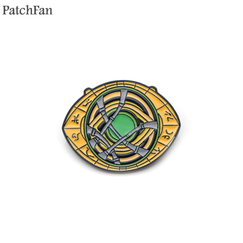 Patchfan сериал глаз Agamotto из цинкового сплава для галстука футболки значки Сумка