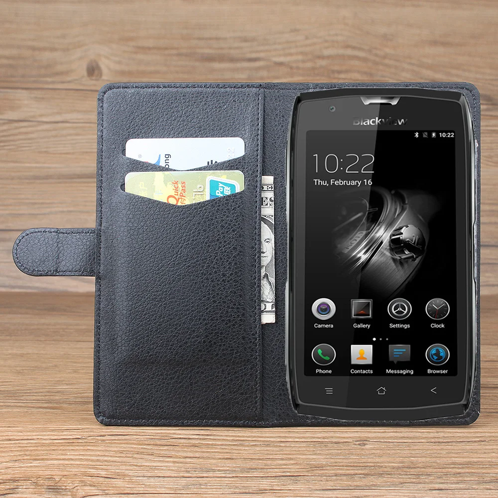 Case for Blackview BV7000 Pro Cover Original PU Leather Wallet Coque