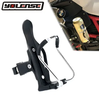 

Motorcycle CNC Beverage Water Drink Cup Bottle Rack Holder Mounted For BMW R1200GS ADV Adventure R1200 GS F700GS F800GS