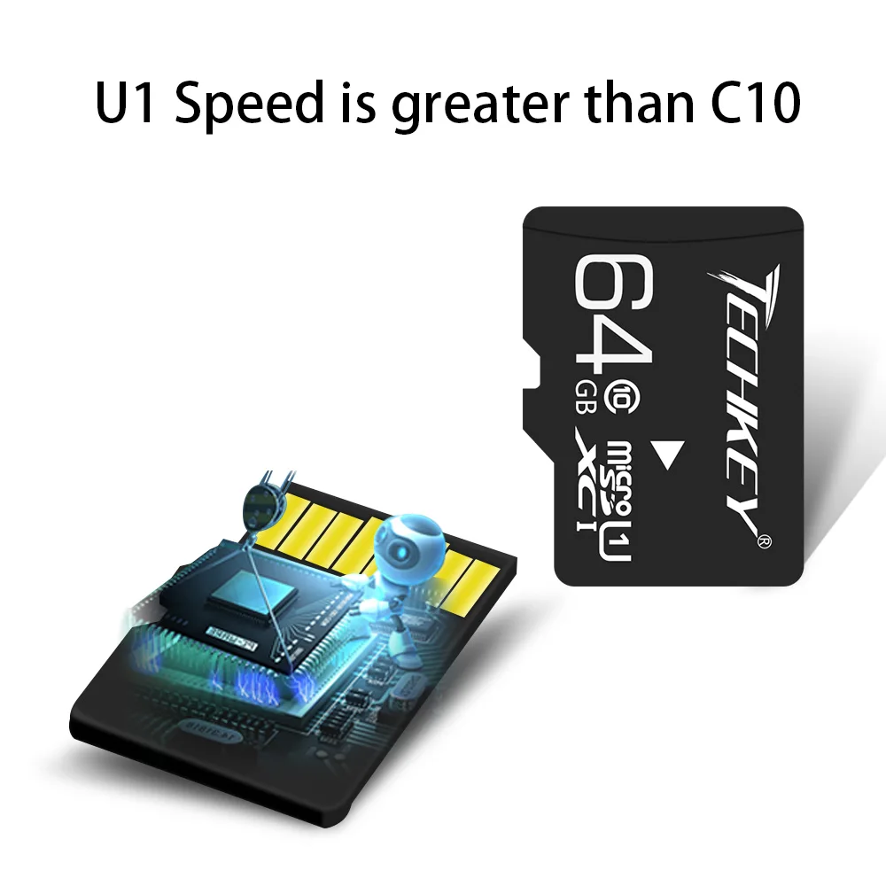Лучшее качество 32 ГБ Micro SD пройти h2test карта памяти класс 10 64 16 8 TF Microsd флэш-диск