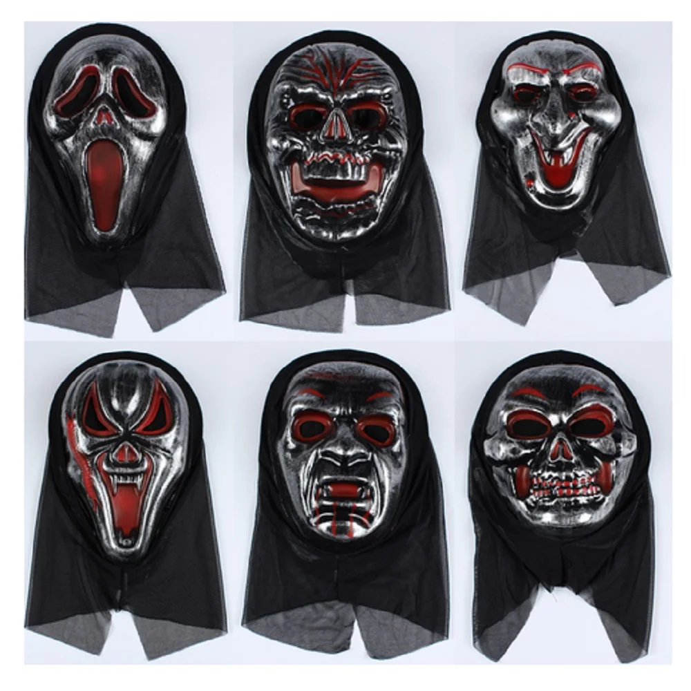 

Halloween high quality single scream mask large single mask decoration devil single mask Horror scream mask