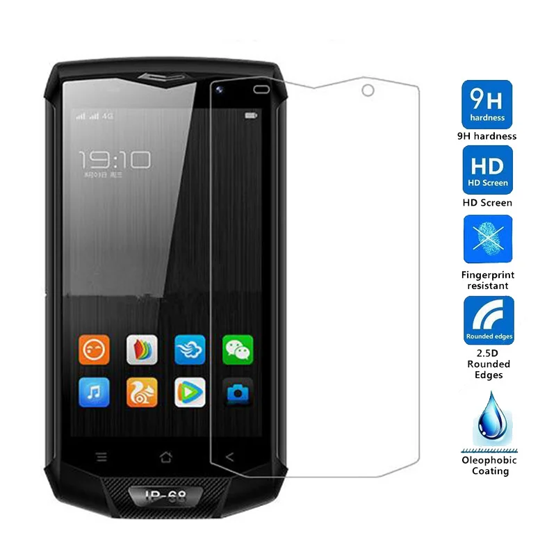 

2PCS For Blackview BV8000Pro Tempered Glass Screen Protector For Blackview A7 A8 A9 Pro S8 Pro R6 BV7000 BV9000Pro BV6000 BV5000