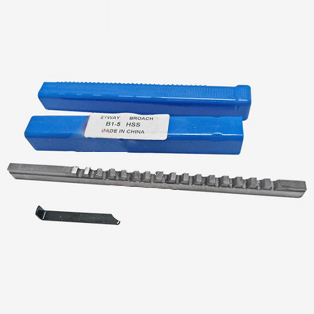 HSS Metric Keyway Broach 5mm C Push Type CNC Machine Tool Accessories t