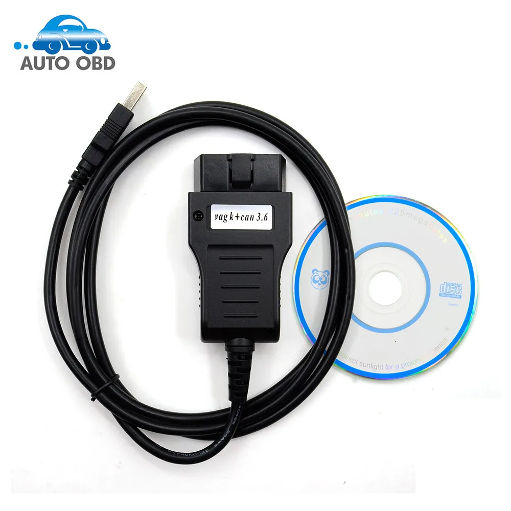 

High quality VAG K+CAN COMMANDER 3.6 for Audi Ffor V-W VAG Diagnostic Tool vag k can commander 3.6 Free shipping Vag 3.6