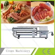 7л коммерческий горизонтальный Быстрый колбасный станок; колбасный шприц наполнитель
