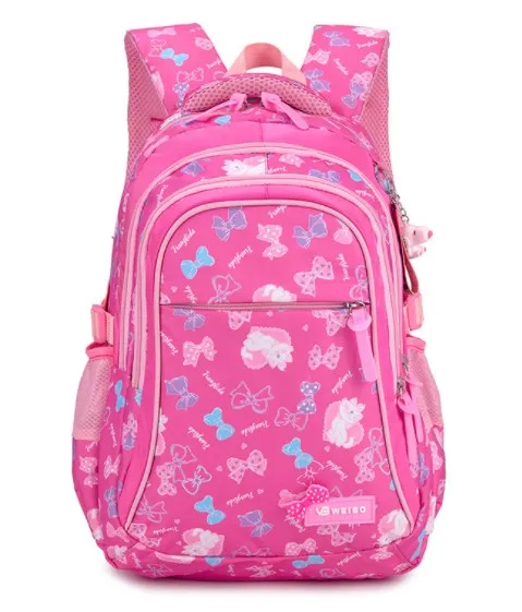Красивые школьные сумки для девочек, Детский водонепроницаемый рюкзак для начальной школы, милый корейский рюкзак, розовая школьная сумка - Цвет: pink