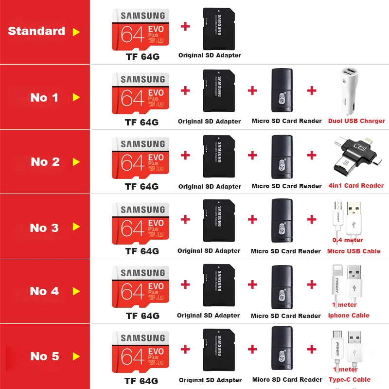 Карта памяти Samsung 32 Гб 64 Micro Sd карта класс 10 Microsdhc carte sd Flash cartao de Memoria kaart для